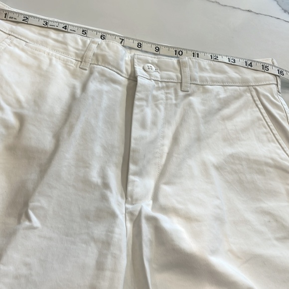 Cremieux White Cotton Men’s Shorts. Great for Golf. Sz. 32 like new - Picture 5 of 9